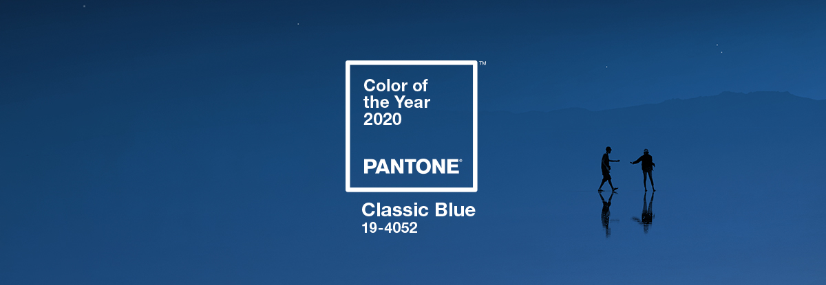 Couleur Pantone de l’année 2020 — Classic Blue