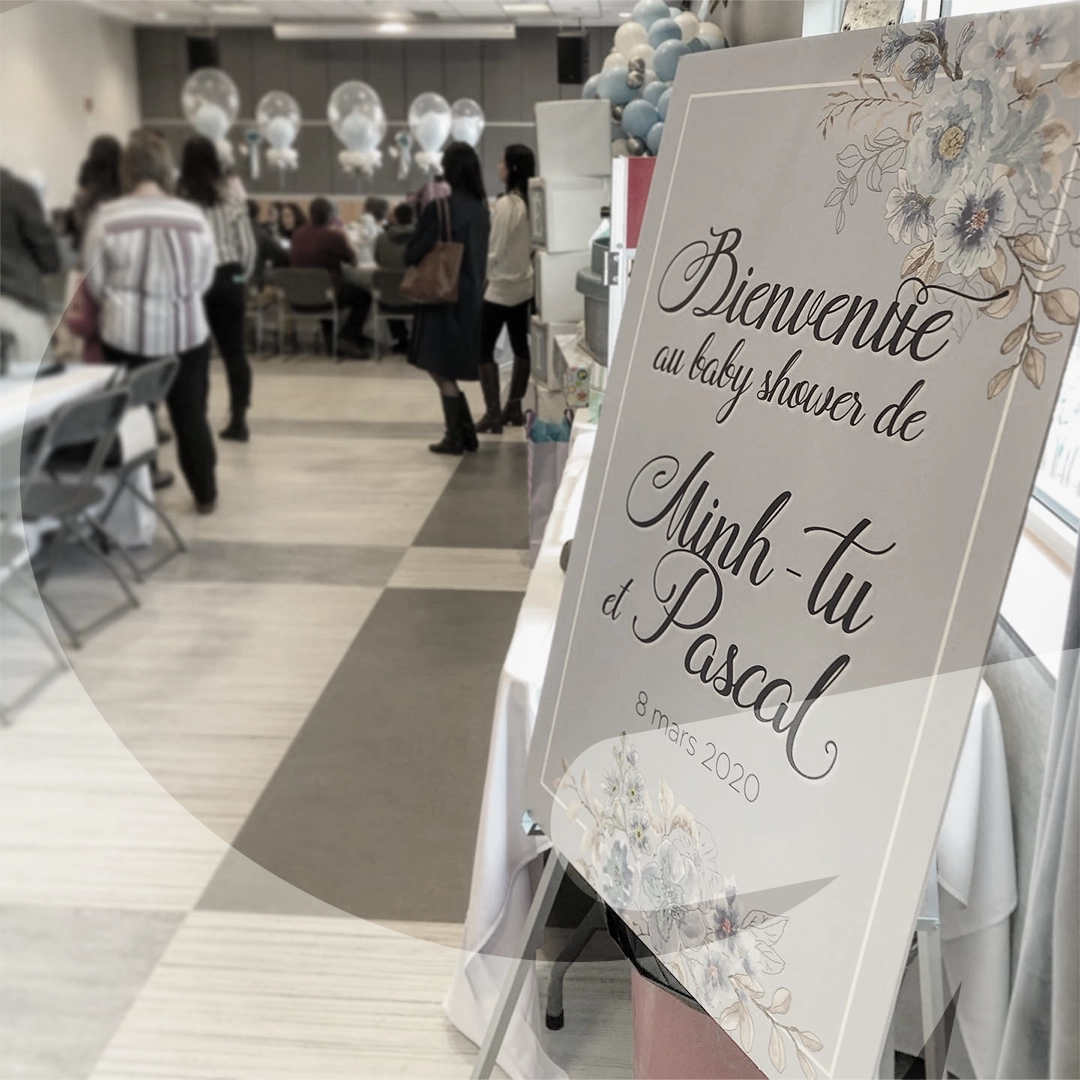 coordination et décoration baby shower